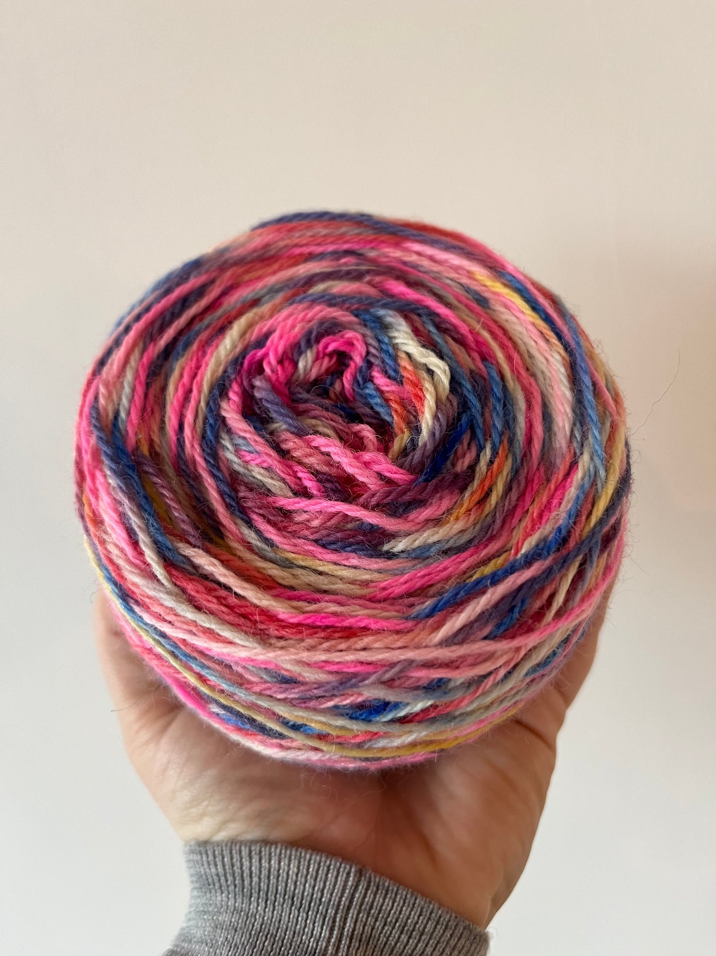 Hand Dyed Shetland double knit