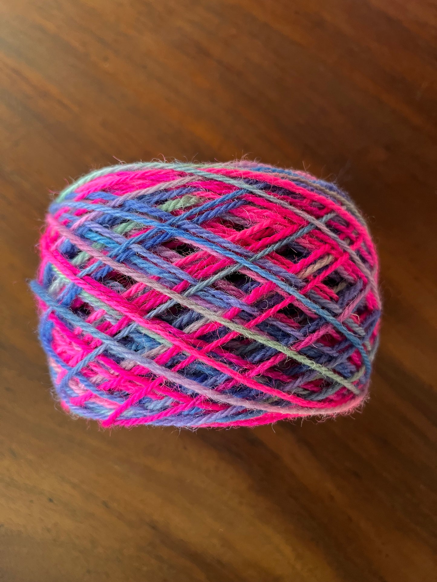 Hand dyed Double knit Shetland