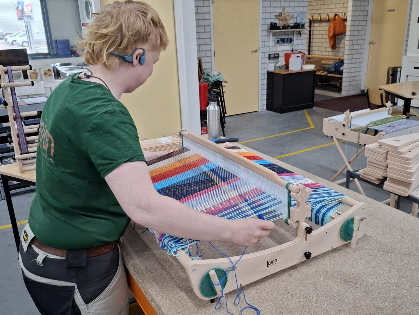 NEW: Lojan Rigid Heddle loom 70cm (27.5 inches)