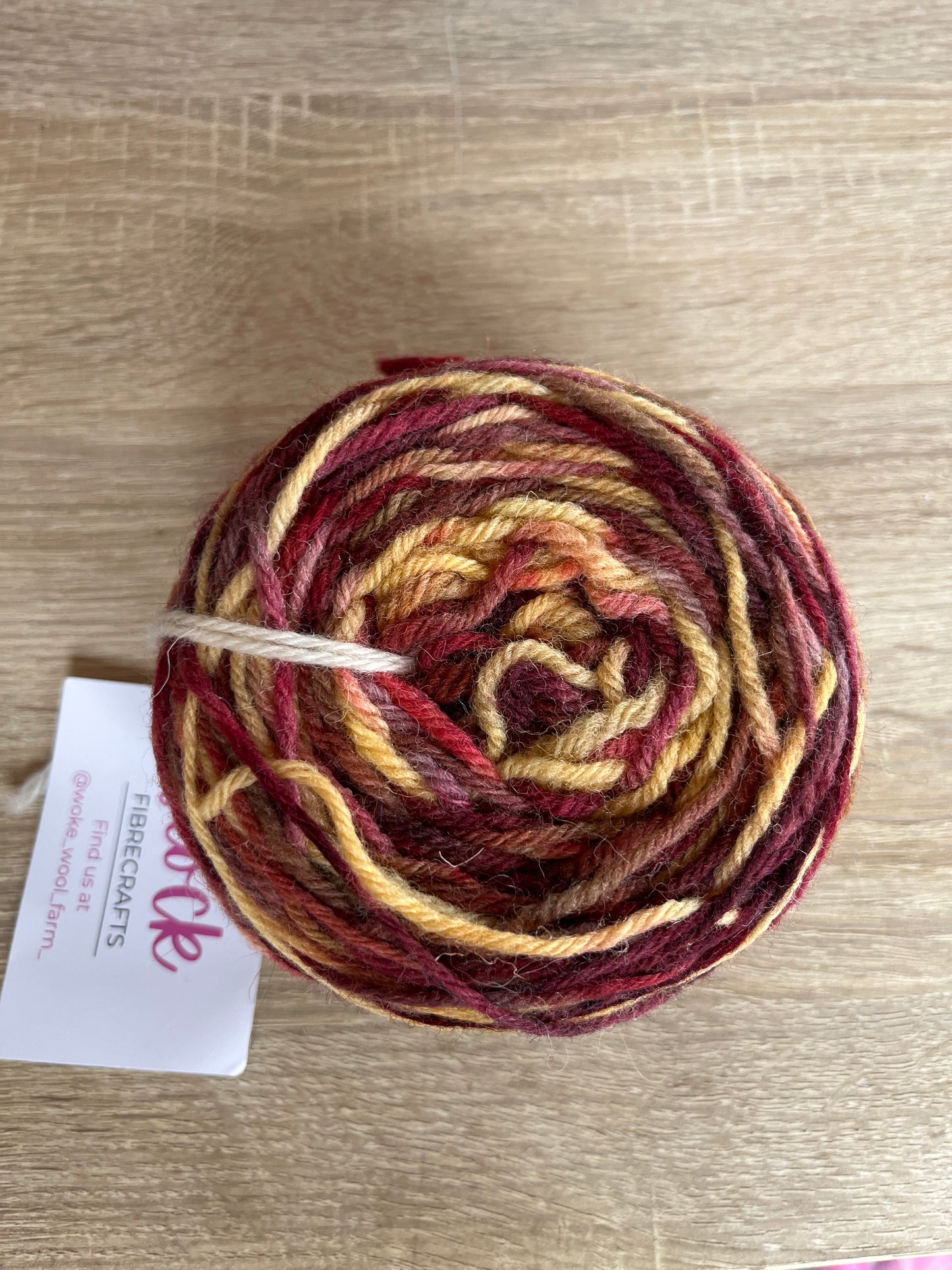 Aran Dorset horn - hand dyed