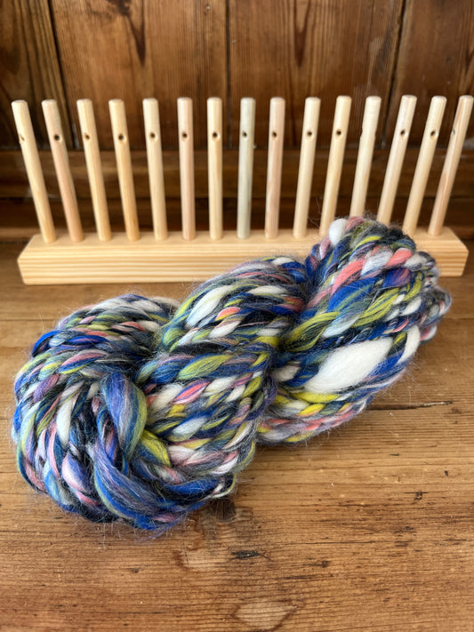 Handspun silk & merino