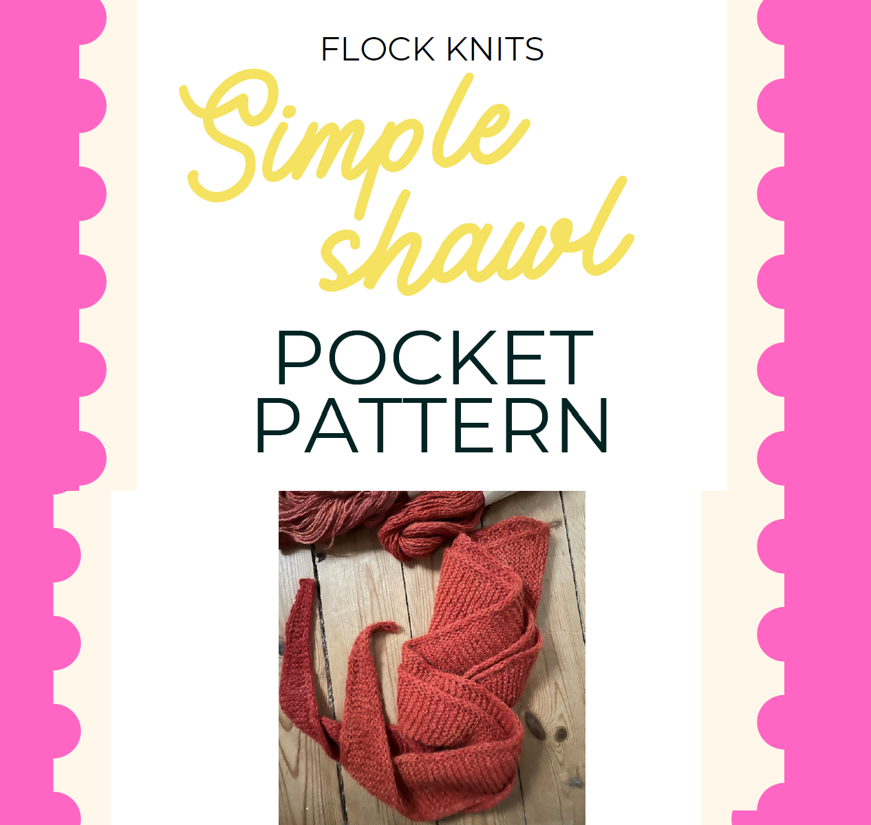 Flock Simple Shawl Pattern